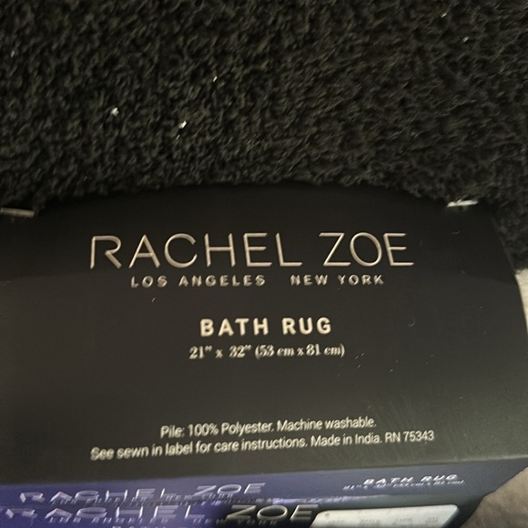 Rachel Zoe Halloween bath rug haunted house black and white ghost 👻👻👻 - Picture 5 of 5